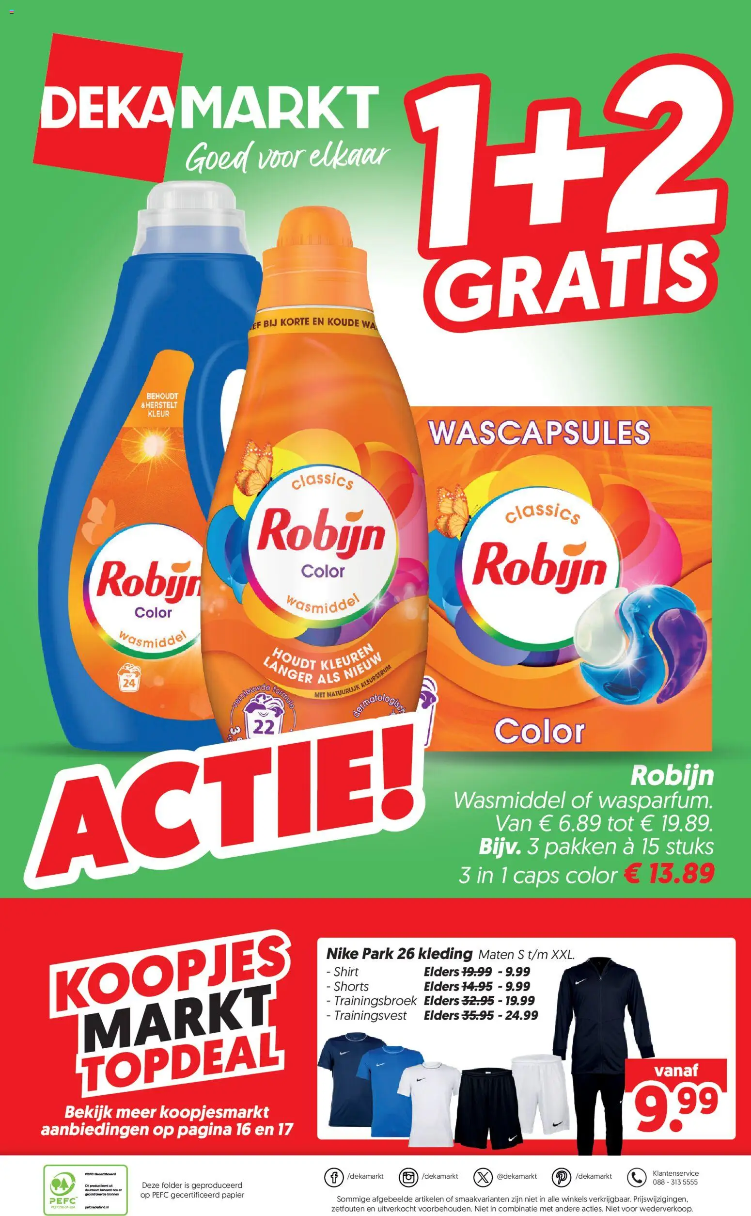 {H1} | Pagina: 22 | Producten: Wasmiddel, Shirt, Wascapsules, Papier