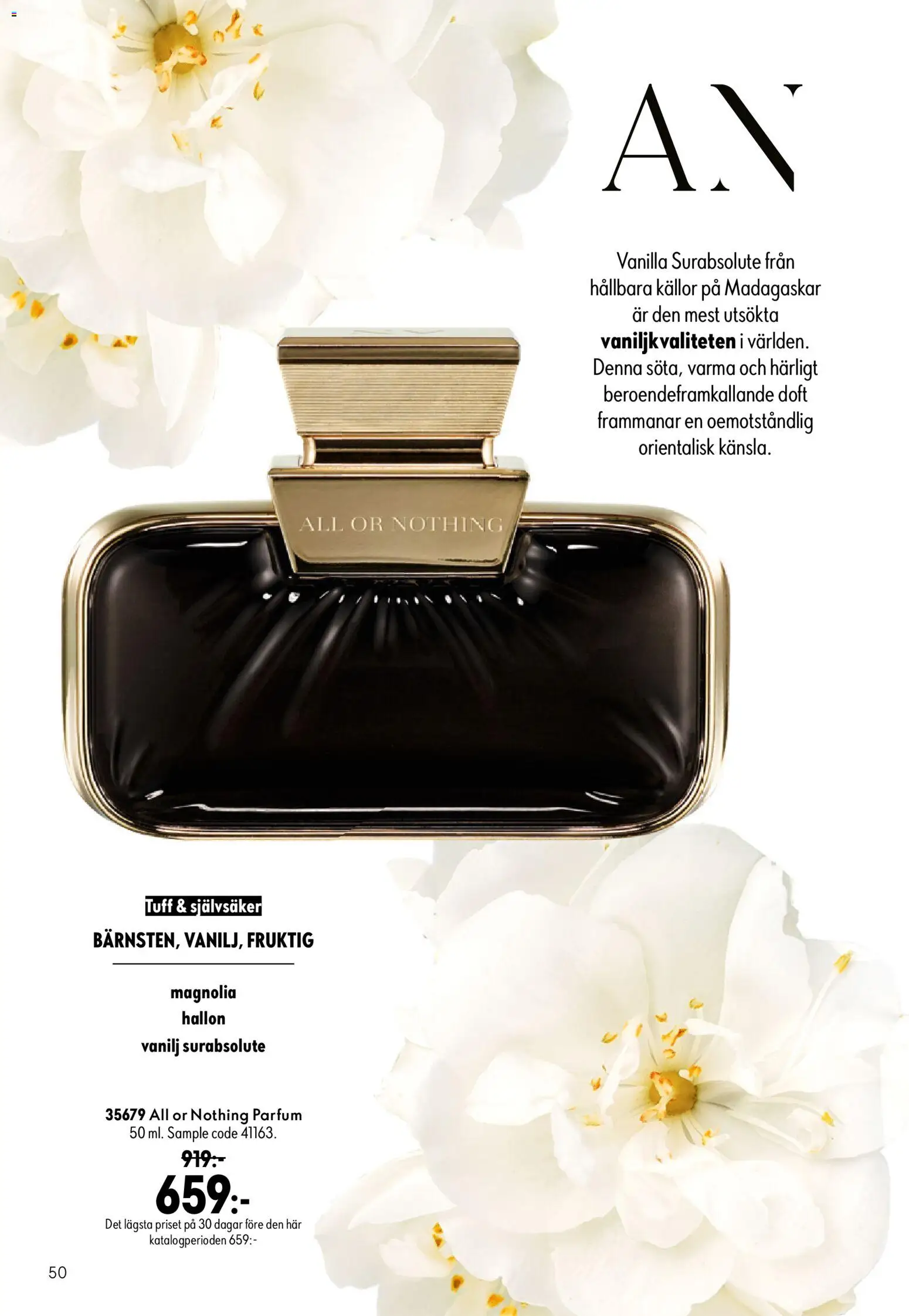 Oriflame reklamblad aktuell från 16/09/2026 | Sida: 50 | Produkter: Doft, Vanilj, Hallon