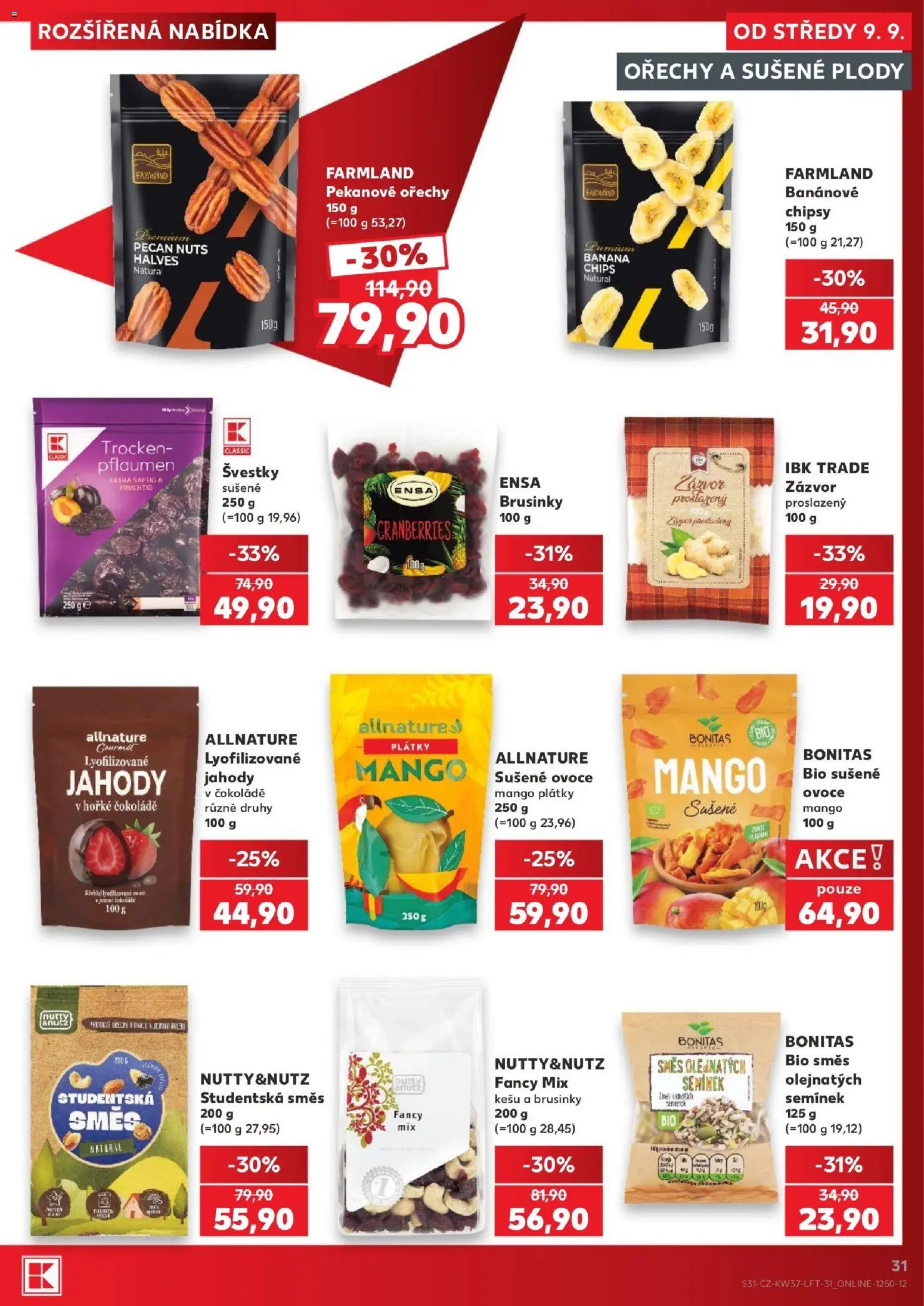 Kaufland leták - Brno od 09.09.2026 | Strana: 31