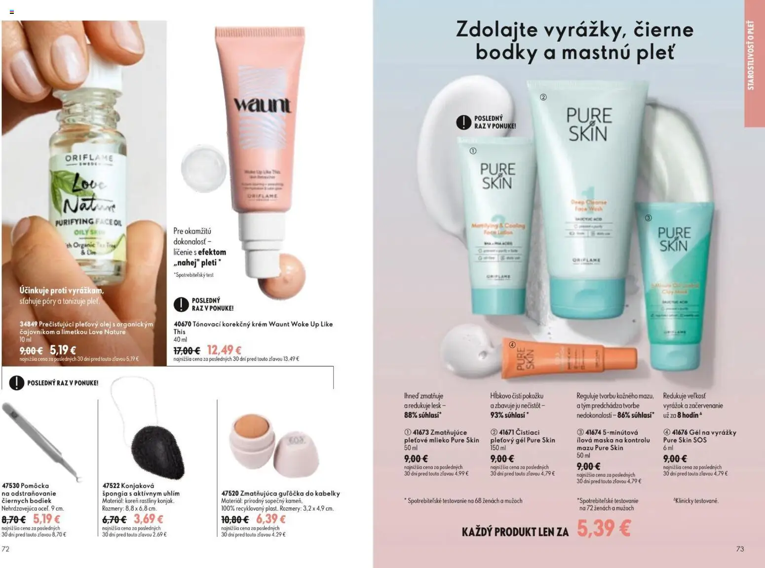 Nové Oriflame akcie – leták je platný od 09.09.2026 | Strana: 37 | Produkty: Mlieko, Olej, Maska, Krém