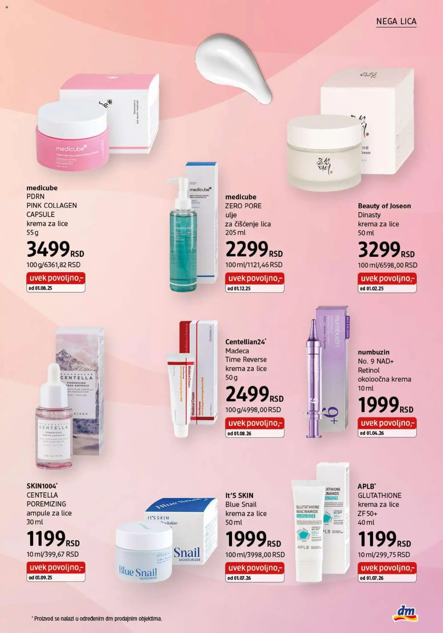 DM Drogerie katalog - važi od 01.08.2026 | Strana: 13 | Proizvode: Krema, Ulje