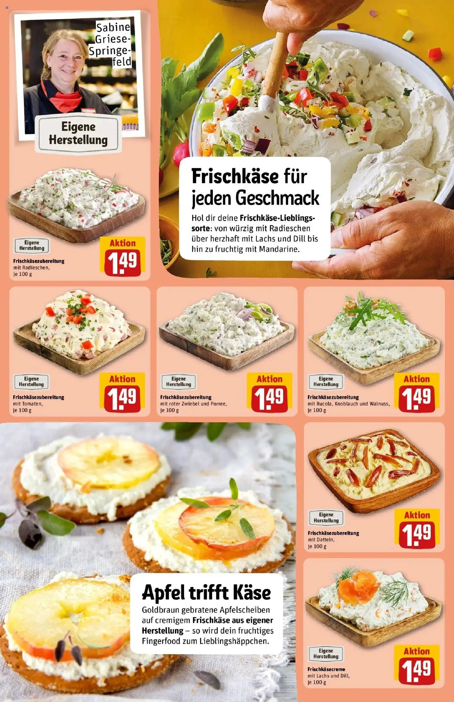 REWE Prospekt ab 24.08.2026 zum Blättern » Angebote | Seite: 12 | Produkte: Käse, Äpfel, Knoblauch, Dill