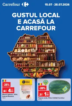 Ofertele Carrefour valabile de la 15.07.2026