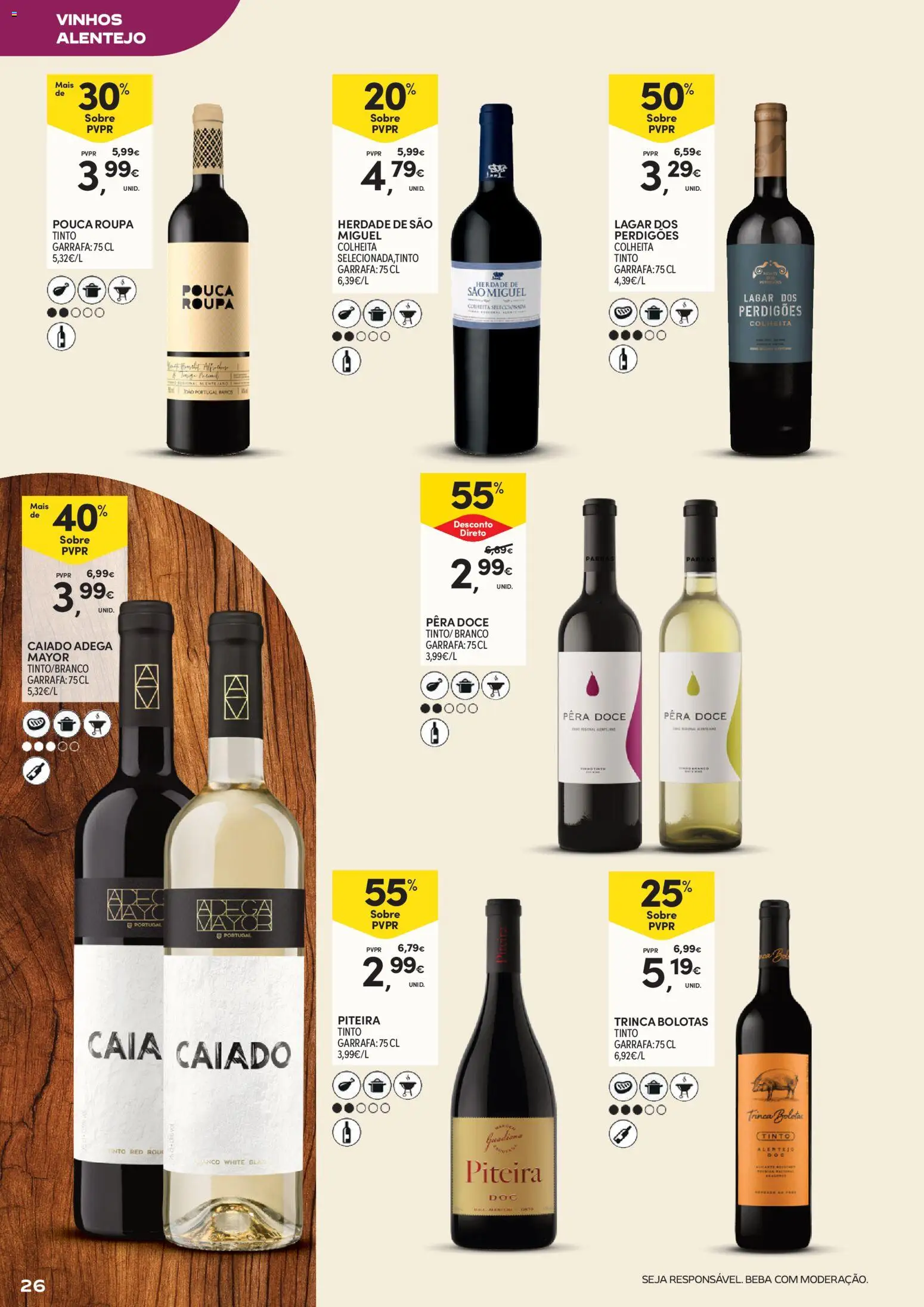 Continente Vinhos, Enchidos e Queijos │ válido de 22/09/2026 | Página: 26