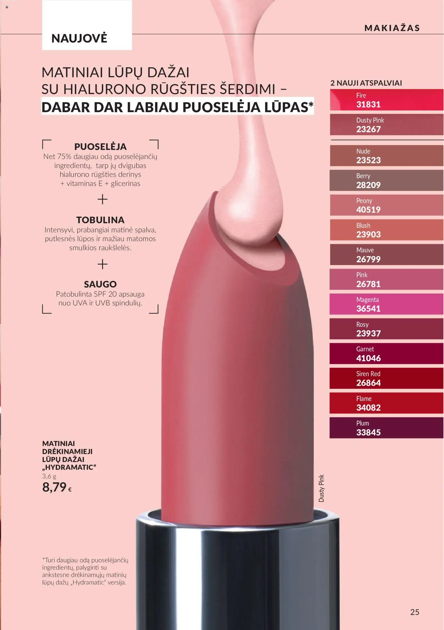 AVON akcijos nuo 2026.09.30 | Puslapis: 25 | Prekių: Makiažas