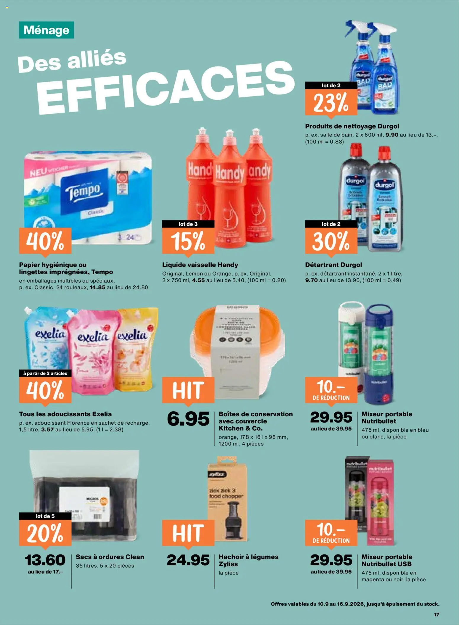 Migros aktionen FR – gültig ab 10.09.2026 | Seite: 17 | Produkte: Usb