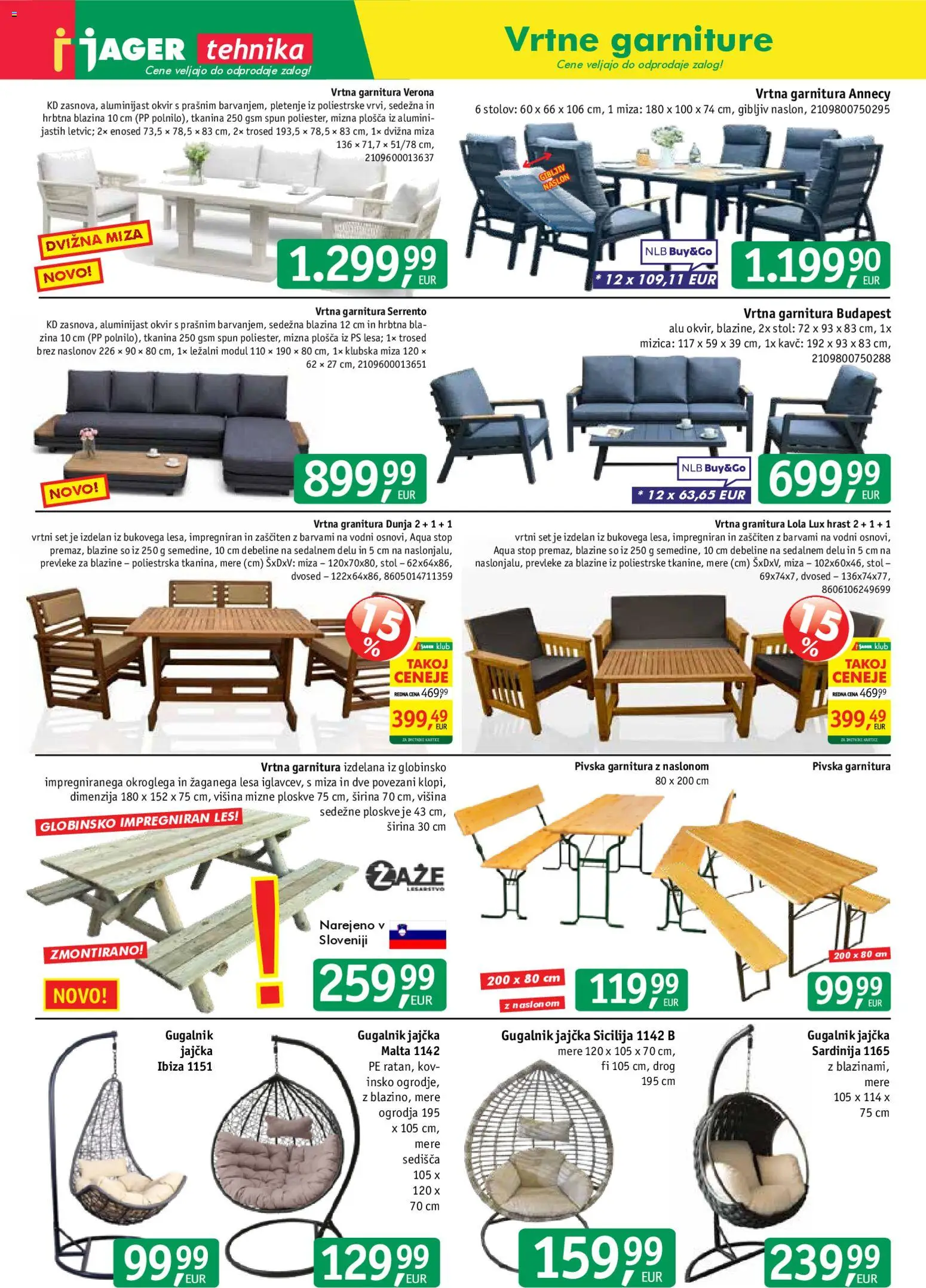 Novi Jager katalog ponudbe – veljaven od 13.05.2026 | Stran: 8