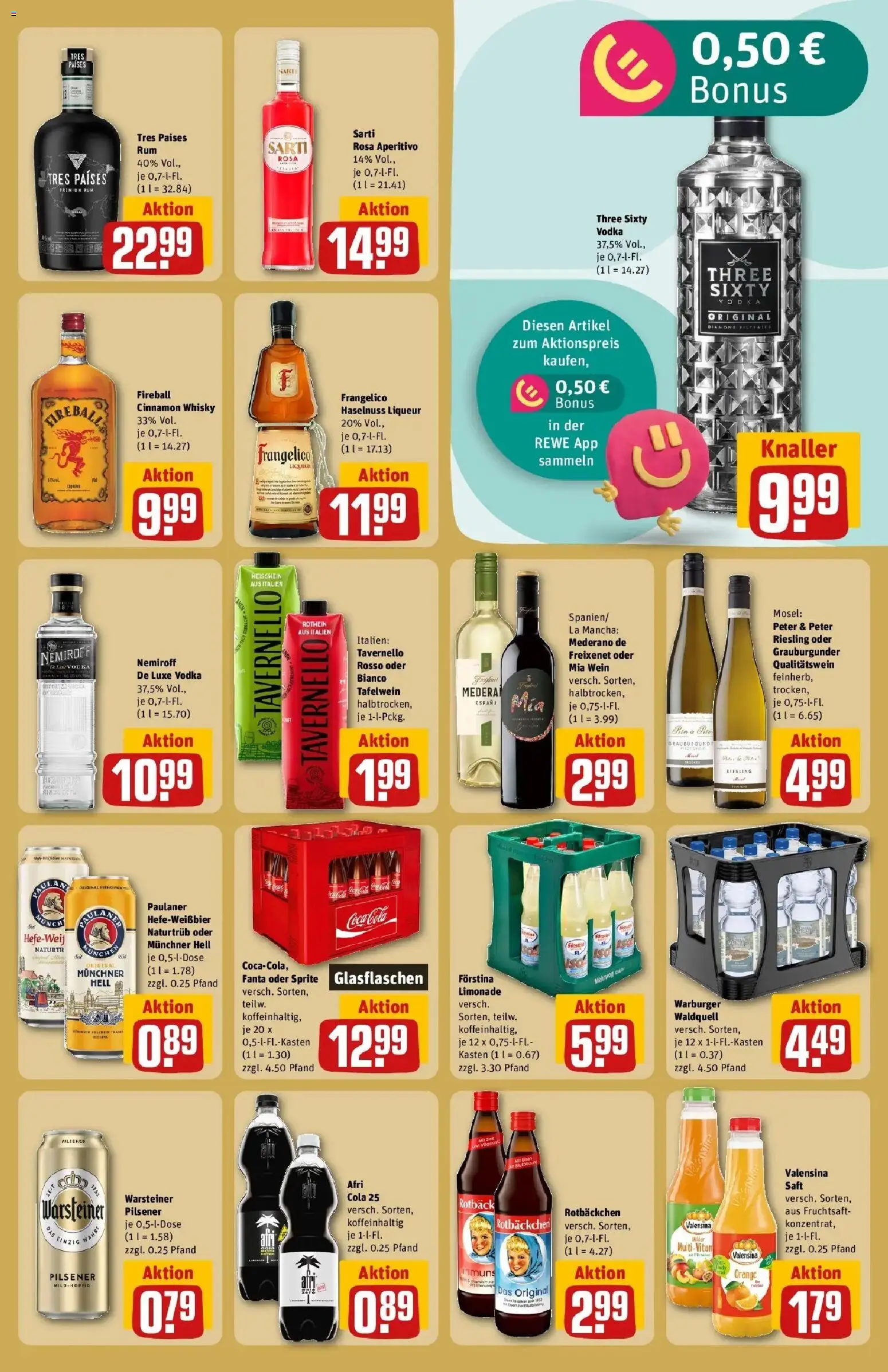 REWE Prospekt ab 10.08.2026 zum Blättern » Angebote | Seite: 19 | Produkte: Whisky, Fanta, Wein, Fruchtsaft
