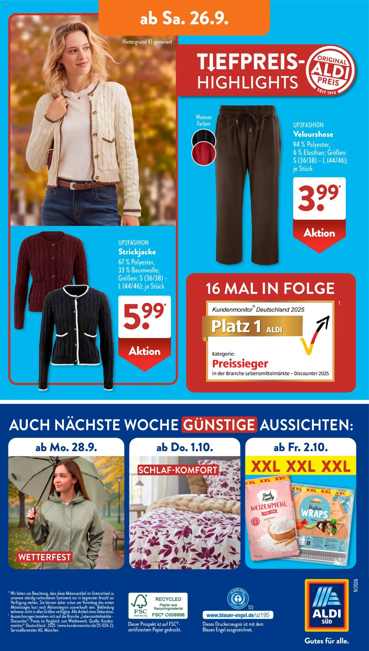 Aldi Süd Prospekt – gültig ab 21.09.2026 | Seite: 16