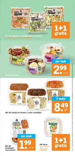 QUINOA NOTEN, AH S-salades Quinoa noten met soja-gember-sesamdressing - Voorbeeld van een folder van Albert Heijn, geldig van 06-07-2026 | Pagina: 12