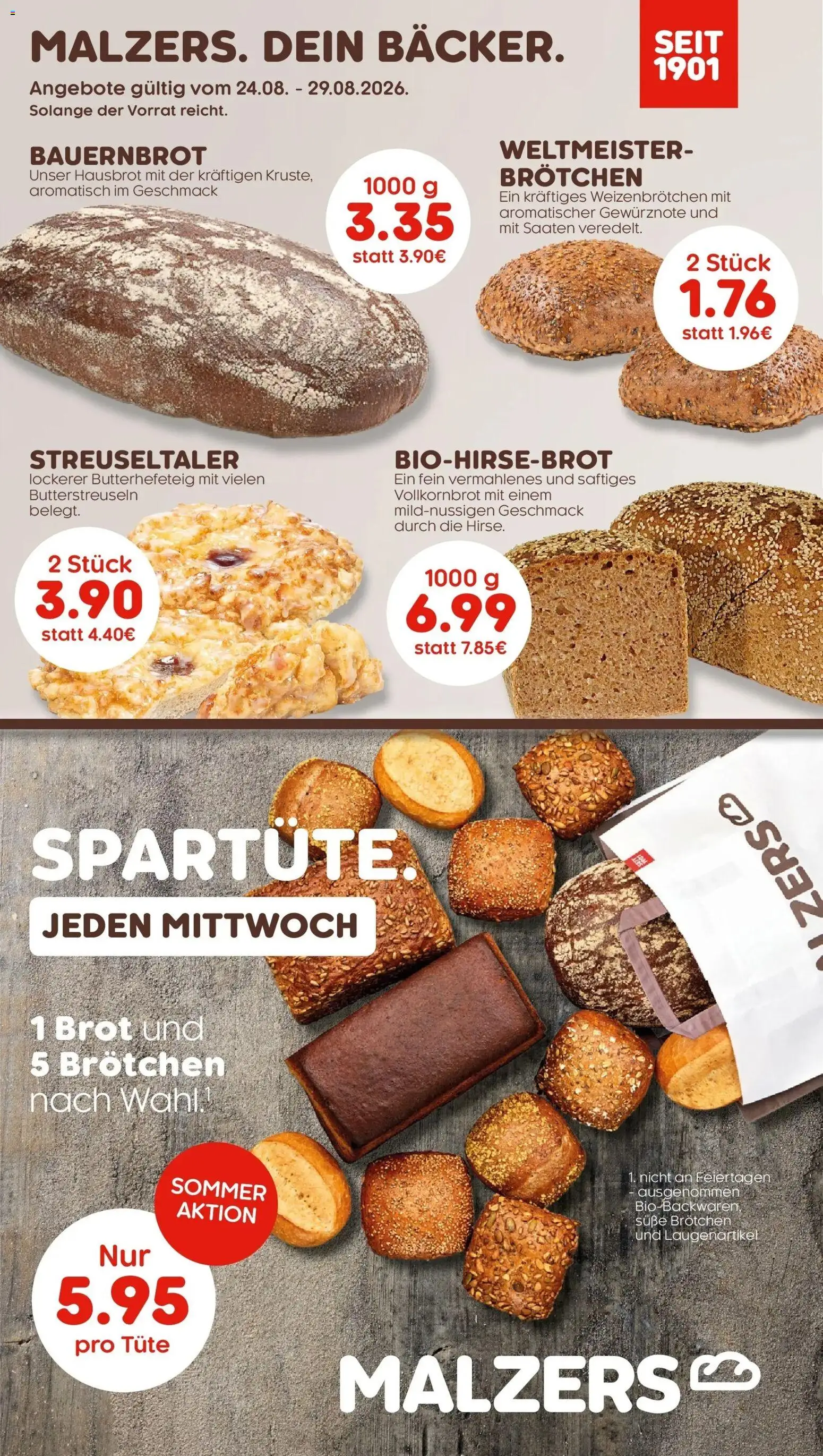 REWE Prospekt ab 24.08.2026 zum Blättern » Angebote | Seite: 27 | Produkte: Vollkornbrot, Brot