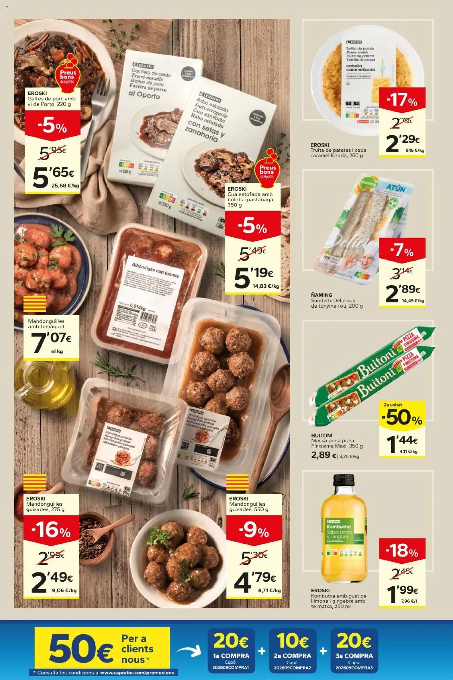 Caprabo folleto │ válido desde el 17/09/2026 | Página: 3