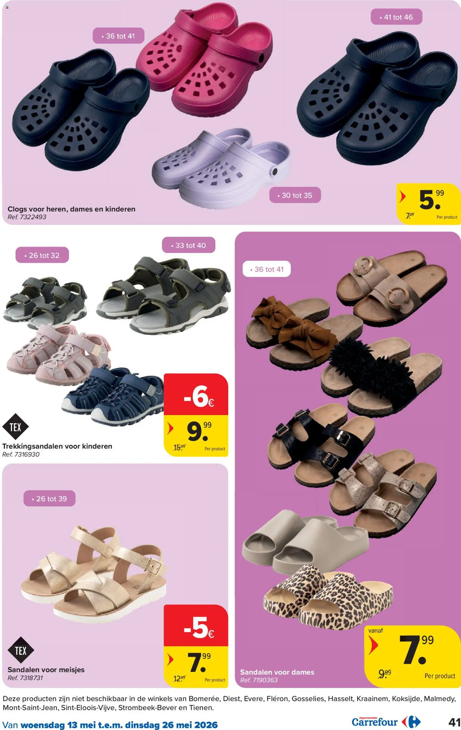 {H1} | Pagina: 41 | Producten: Sandalen