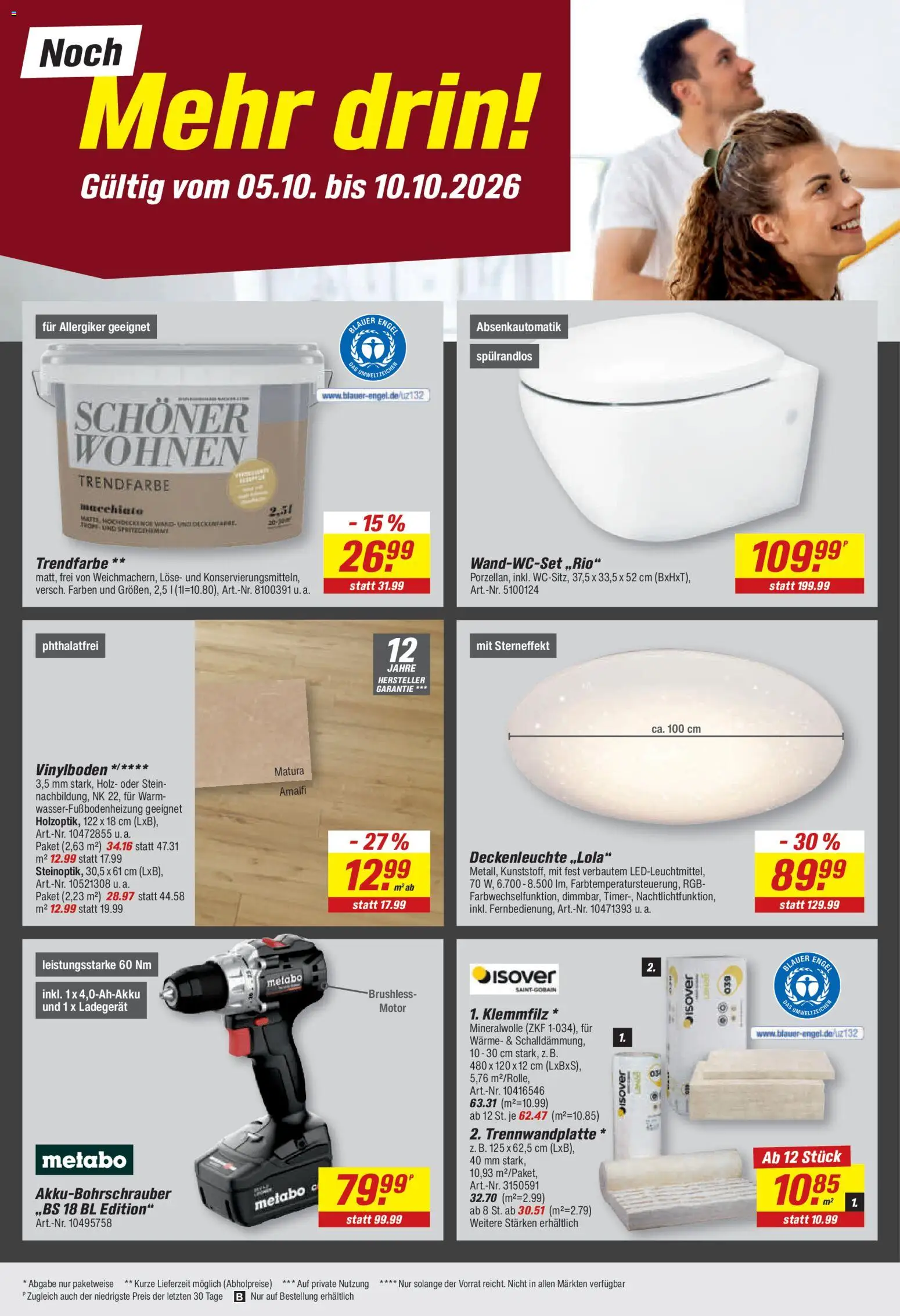 Toom Baumarkt Prospekt – gültig ab 28.09.2026 | Seite: 26 | Produkte: Ladegerät