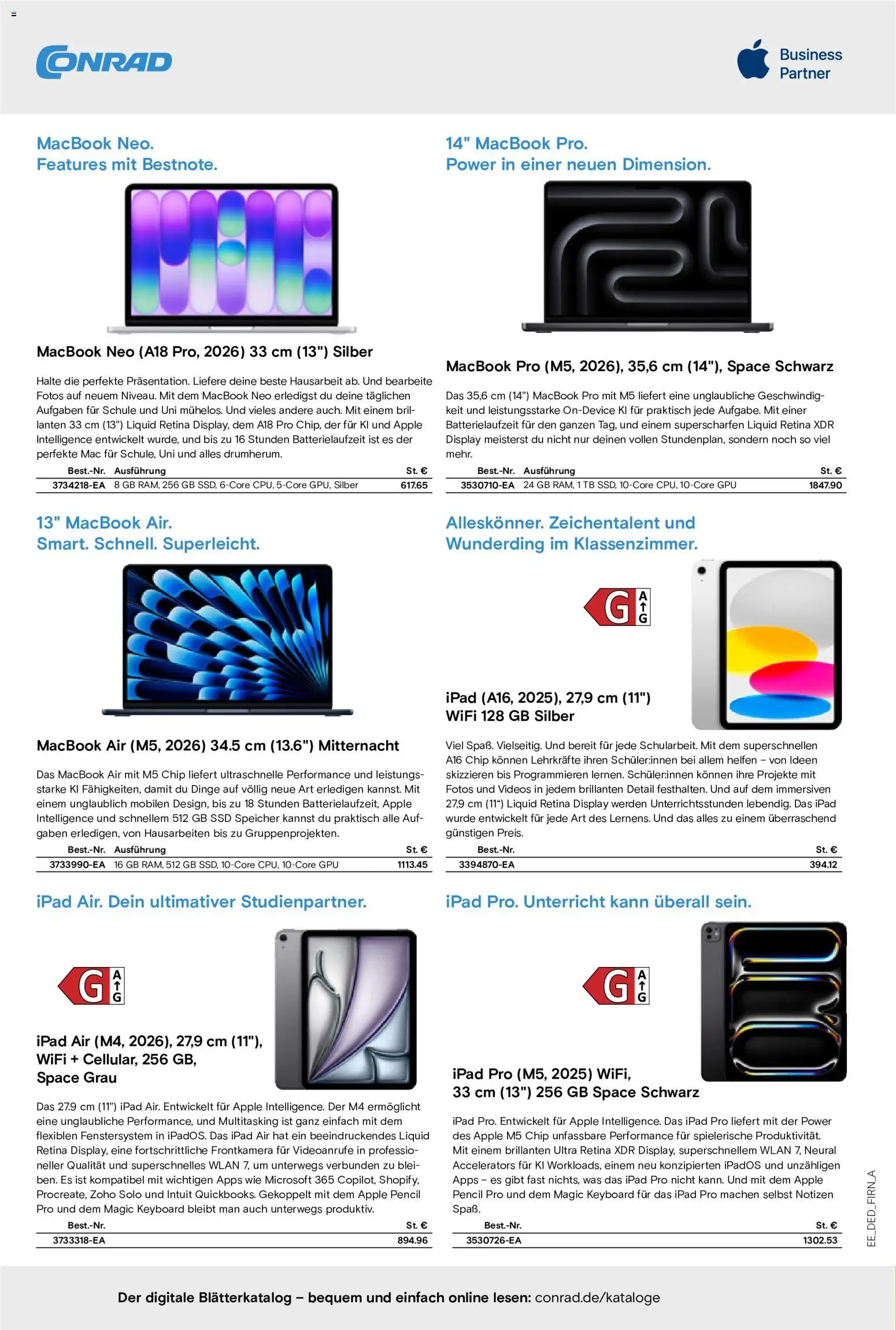 Conrad Education Katalog – gültig ab 07.09.2026 | Seite: 16