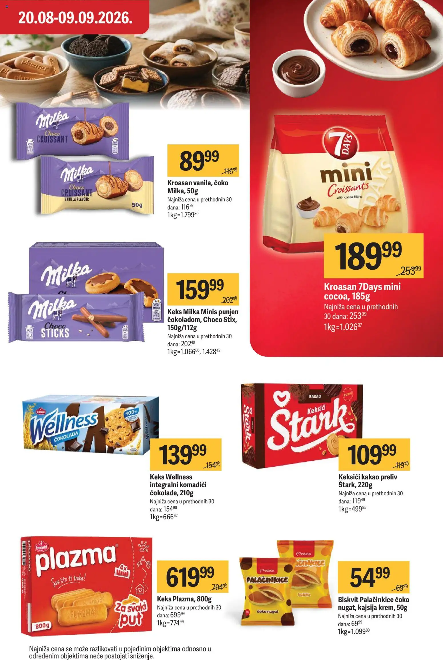 Maxi katalog - važi od 27.08.2026 | Strana: 34 | Proizvode: Keks, Plazma, 7days, Kroasan