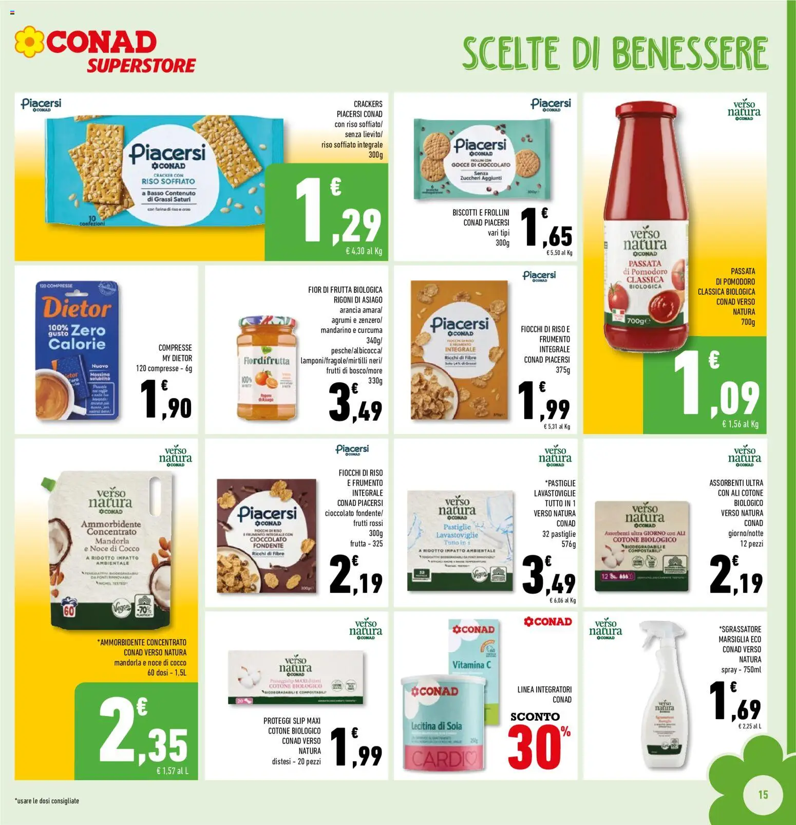 Volantino Conad del 26/08/2026 | Pagina: 15