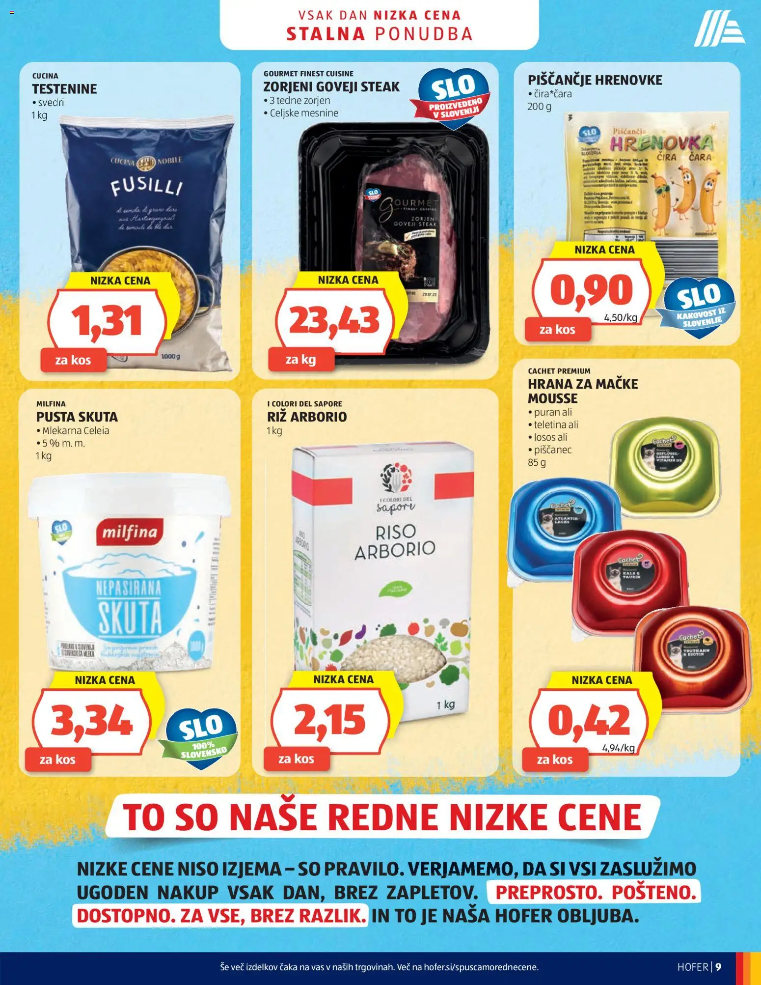 Hofer SI katalog | vrijedi od 23.09.2026 | Stranica: 9