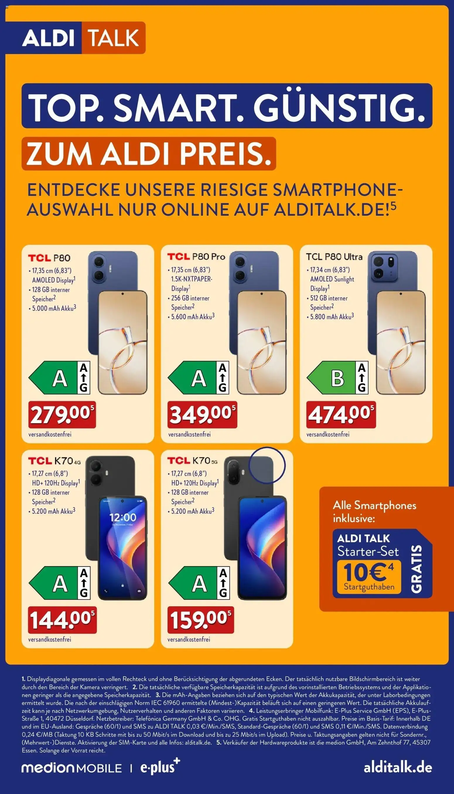 Aldi Aktueller Prospekt (ab 26.10.2026) » Angebote Online | Seite: 44 | Produkte: Kamera, Smartphones, Smartphone