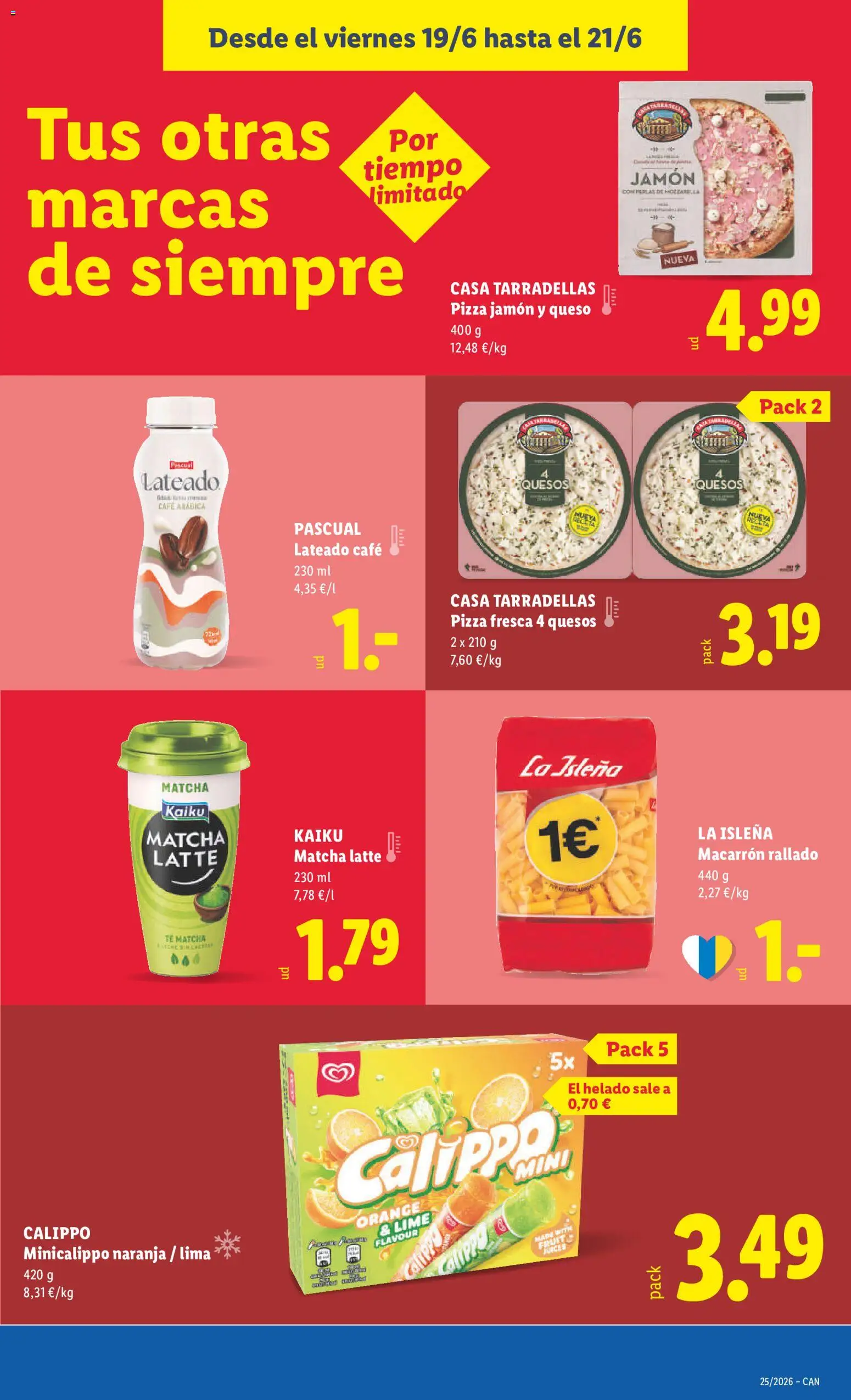 Lidl folleto Canarias │ válido desde el 15.06.2026 | Página: 55 | Productos: Queso, Café, Jamón, Té