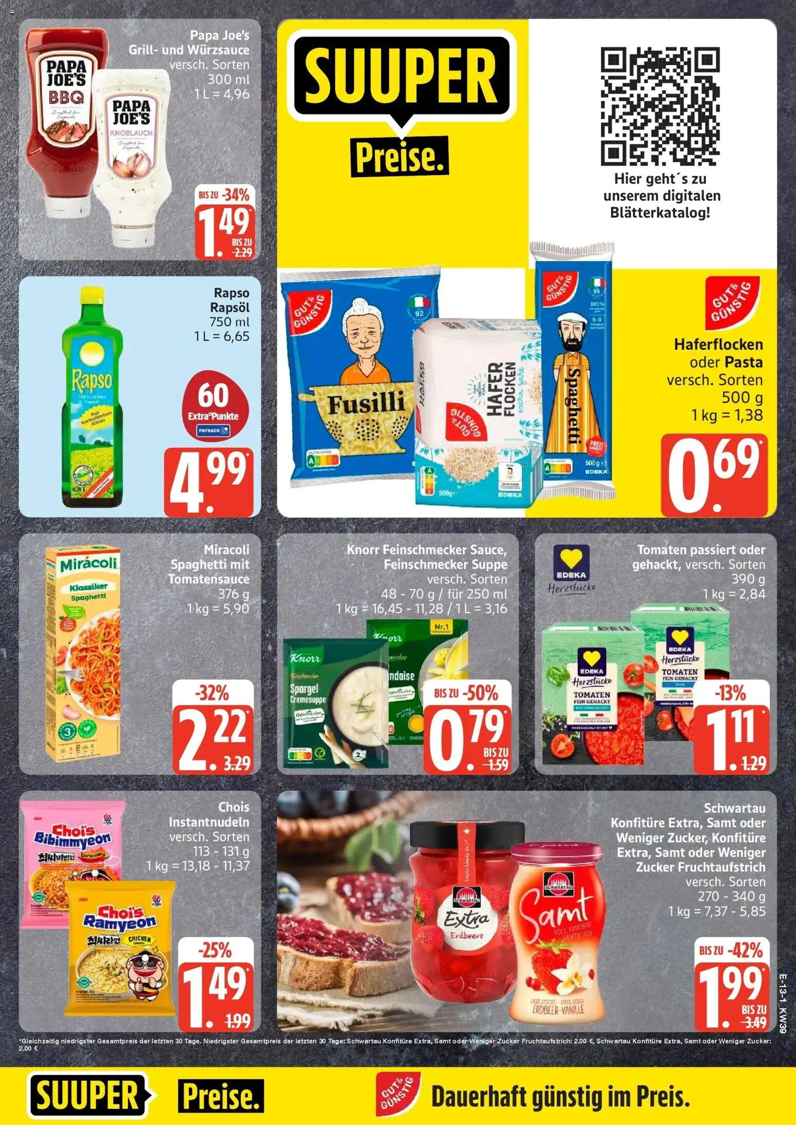 Edeka Prospekt Husum (ab 21.09.2026) » Angebote Online | Seite: 15 | Produkte: Tomaten, Spargel, Zucker, Knoblauch