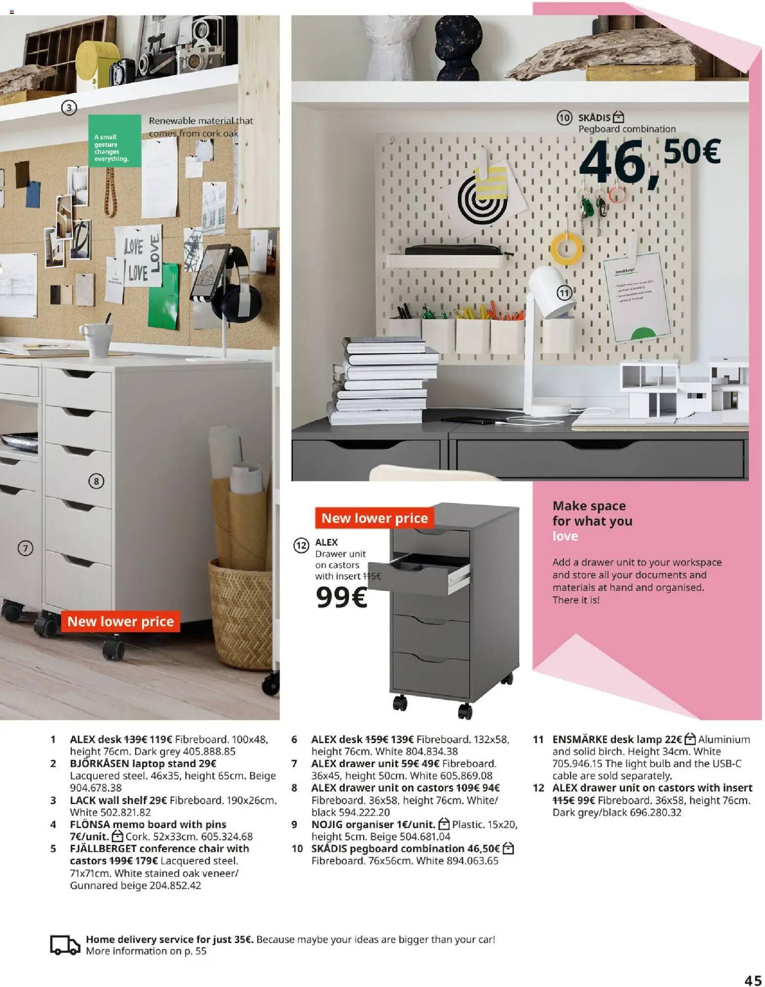 IKEA - Haz espacio para lo que más quieres Versión Inglés │ válido desde el 30/09/2026 | Página: 45 | Productos: Cable