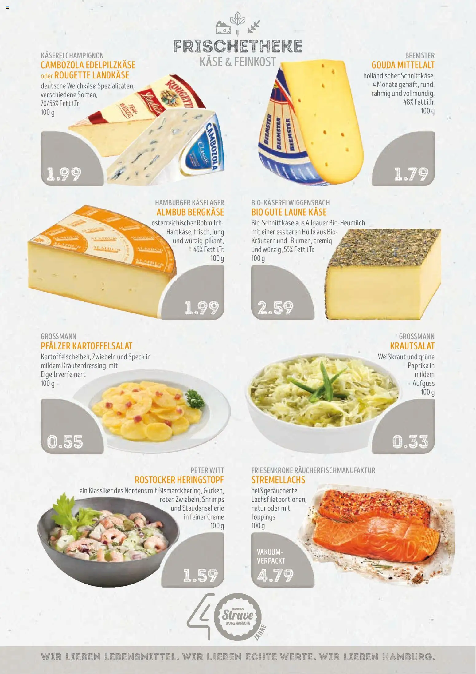 Edeka Struve Prospekt – gültig ab 22.06.2026 | Seite: 3 | Produkte: Hülle, Käse, Gouda, Zwiebeln