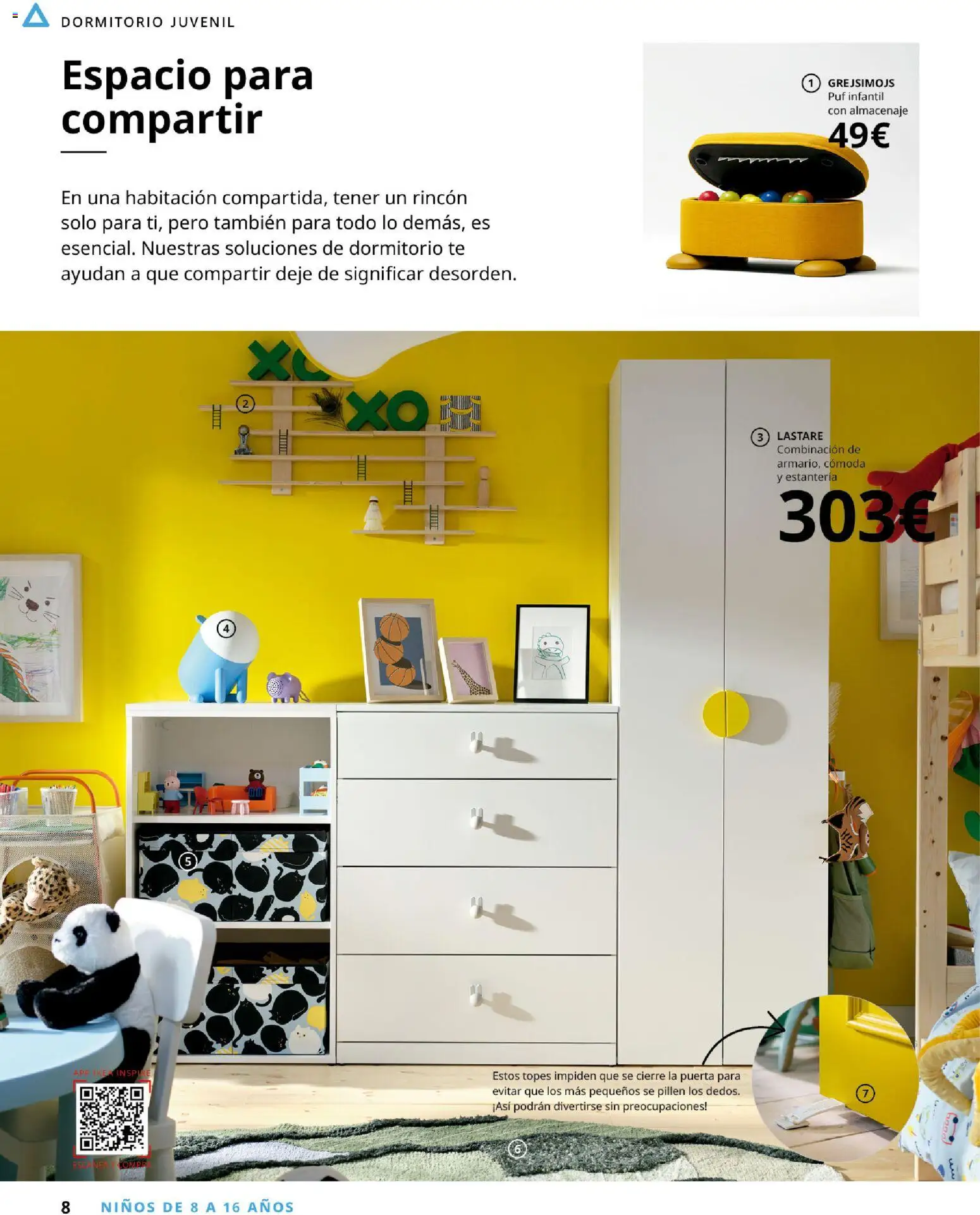 IKEA - Niños │ válido desde el 01/09/2026 | Página: 8 | Productos: Estantería, Cómoda, Té, Almacenaje