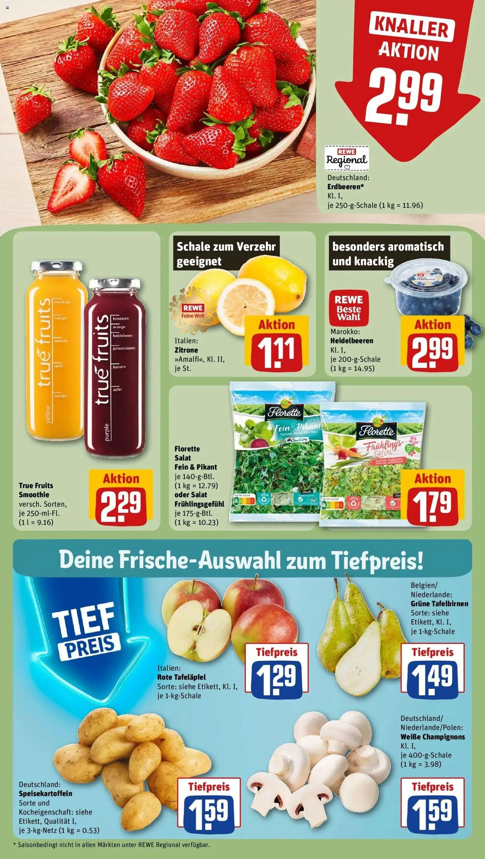 Rewe Prospekt Mettlach / Orscholz	 – gültig ab 20.04.2026 | Seite: 10 | Produkte: Äpfel, Champignons, Zitrone, Himbeere