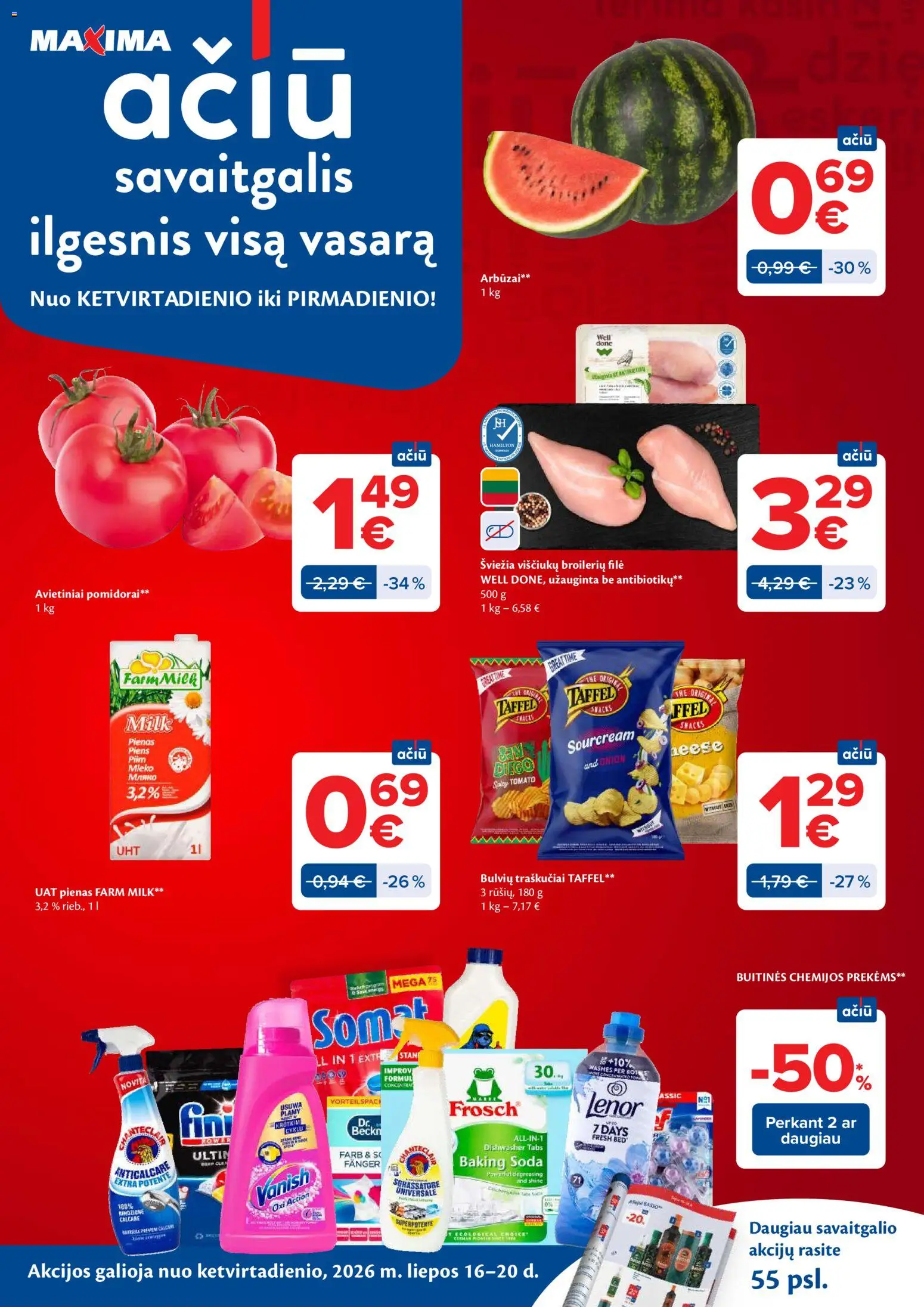 MAXIMA akcijos nuo 2026.07.14 | Puslapis: 56
