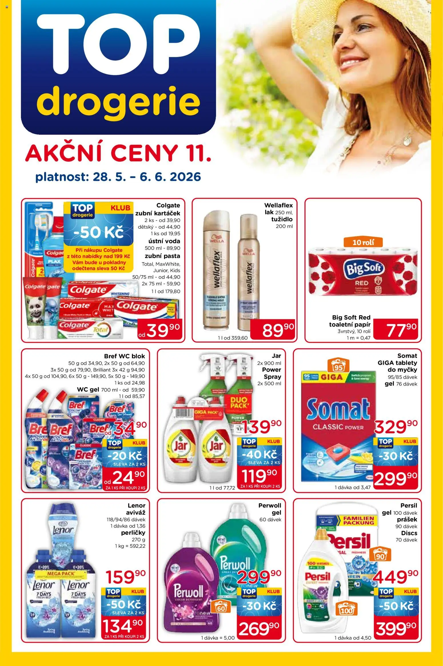Top drogerie leták od 28.05.2026 | Strana: 1