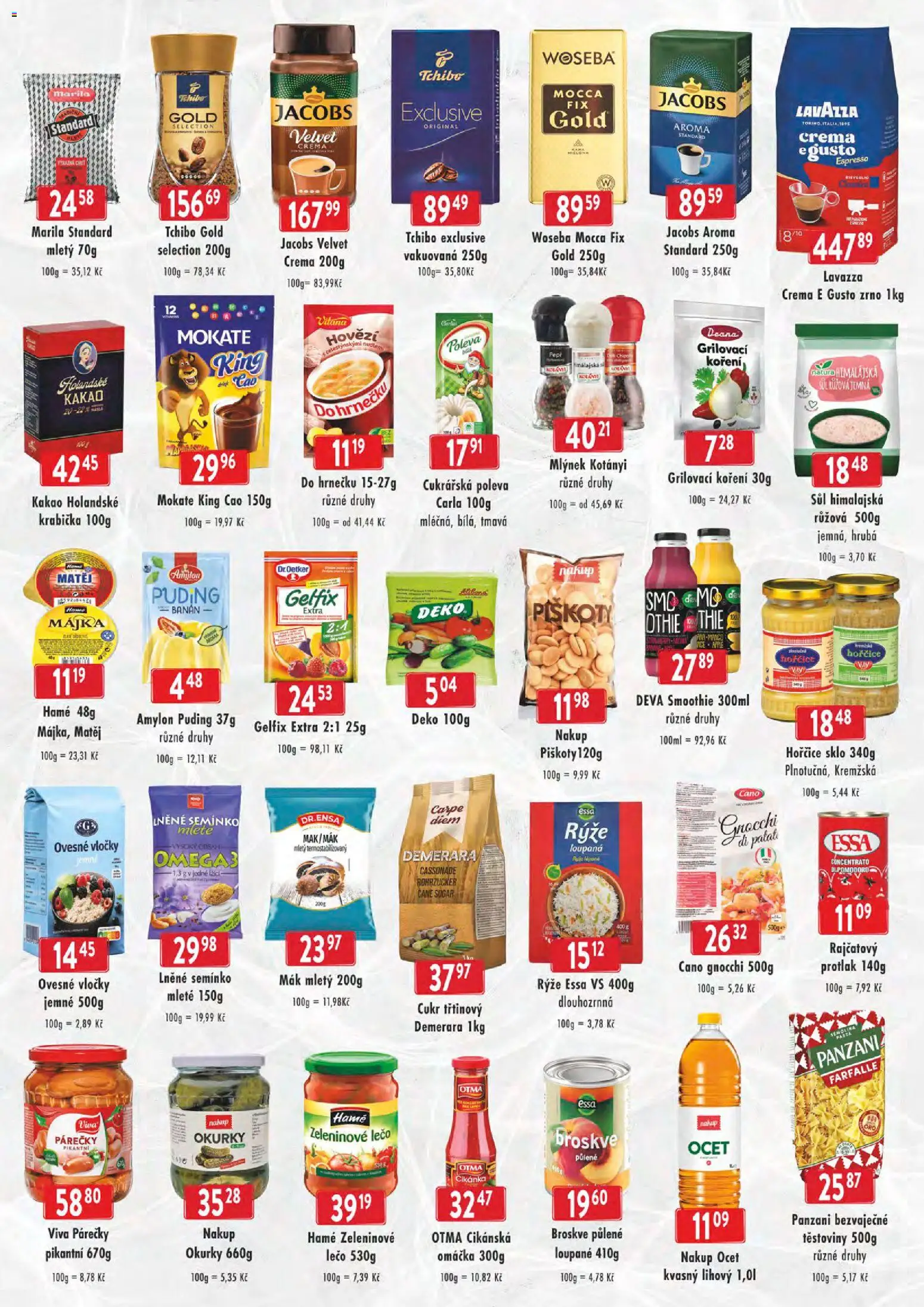 Astur & Qanto leták - cash&carry Jeseník, Krnov od 17.06.2026 | Strana: 4 | Produkty: Tchibo, Piškoty, Lavazza, Jacobs velvet