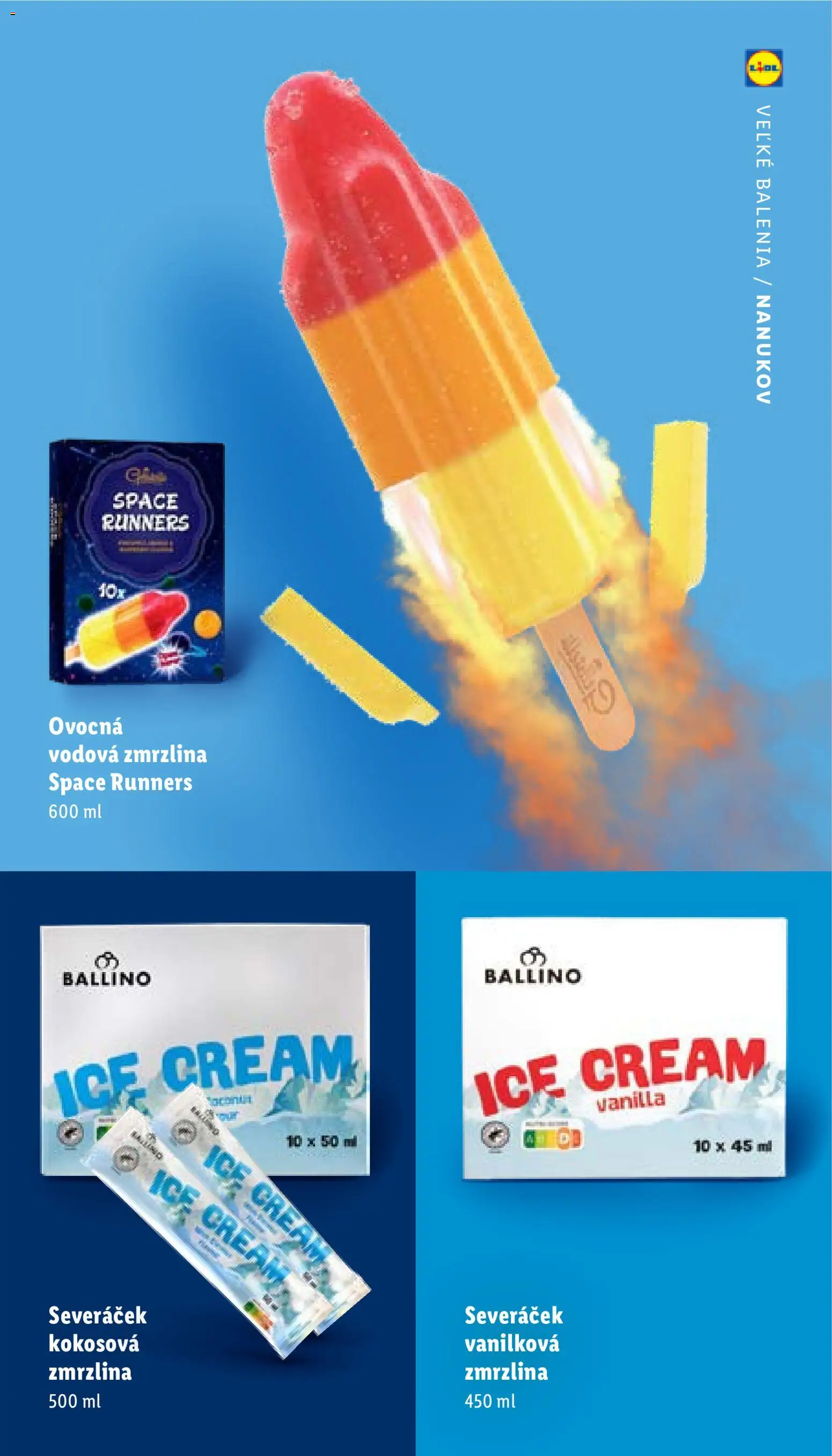 Nové Lidl akcie – leták je platný od 05.05.2026 | Strana: 24 | Produkty: Zmrzlina