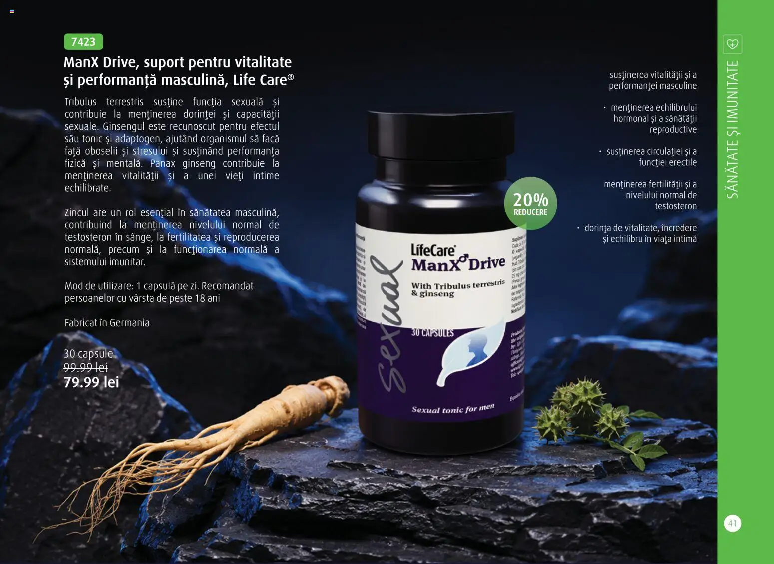 Noul catalog Life Care – valabil de la 01.10.2026 | Pagină: 43 | Produse: Pește, Suport