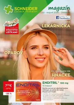 Schneider lekáreň leták platný od 01.07.2026