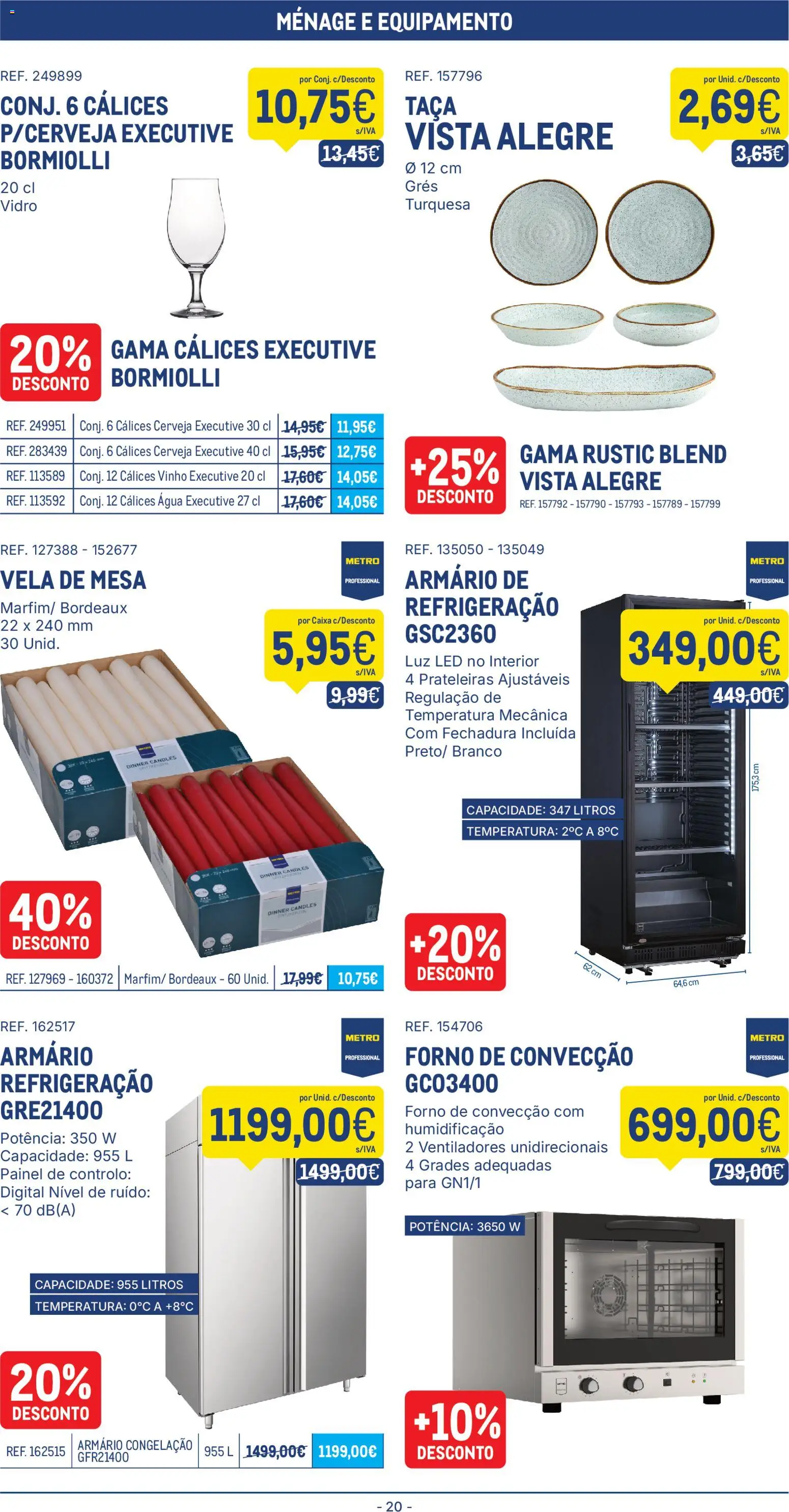 Makro folheto │ válido de 04/08/2026 | Página: 20 | Produtos: Agua, Armário, Caixa, Cerveja