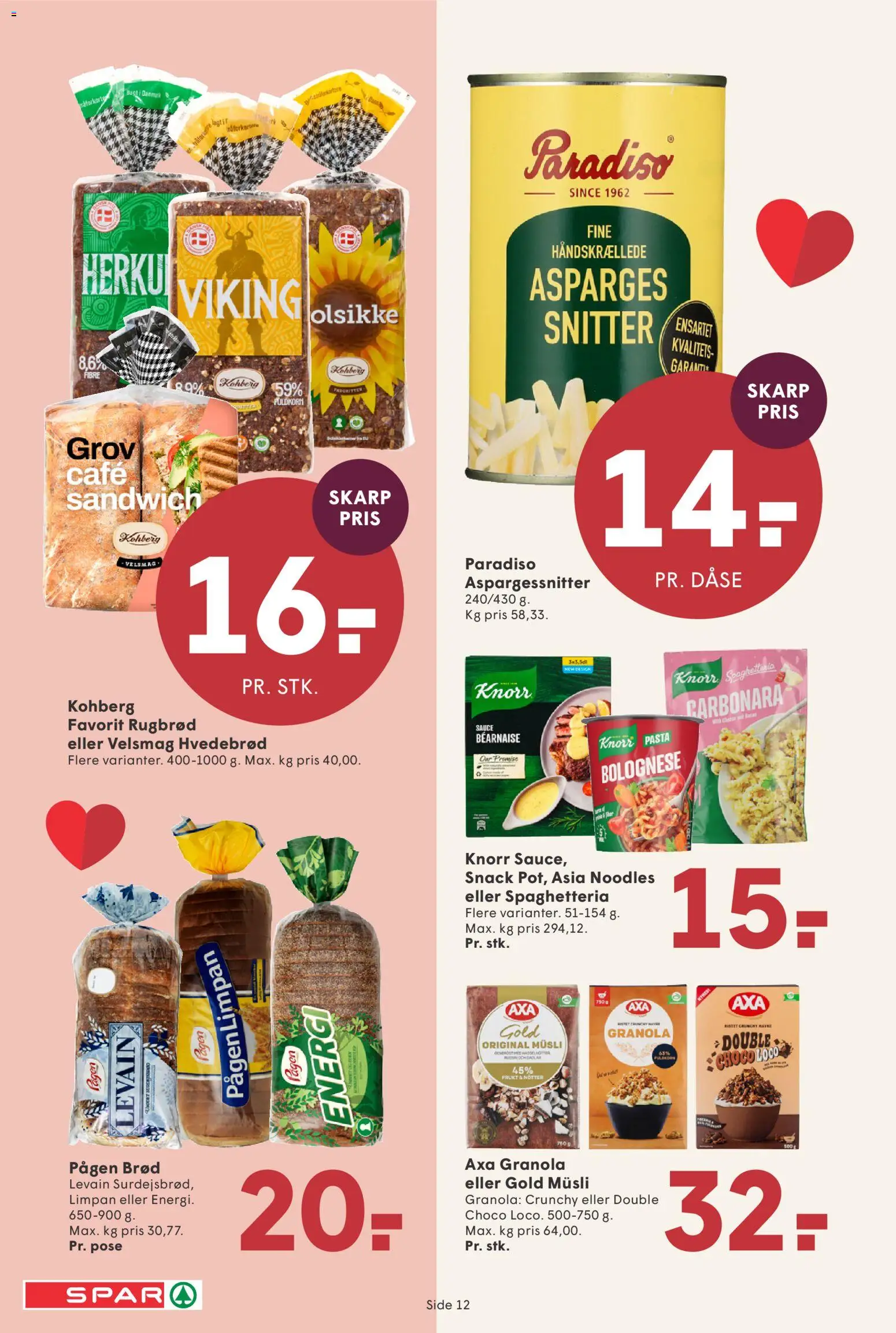 Spar tilbudsavis – gyldig fra 30/10/2026 | Side: 12