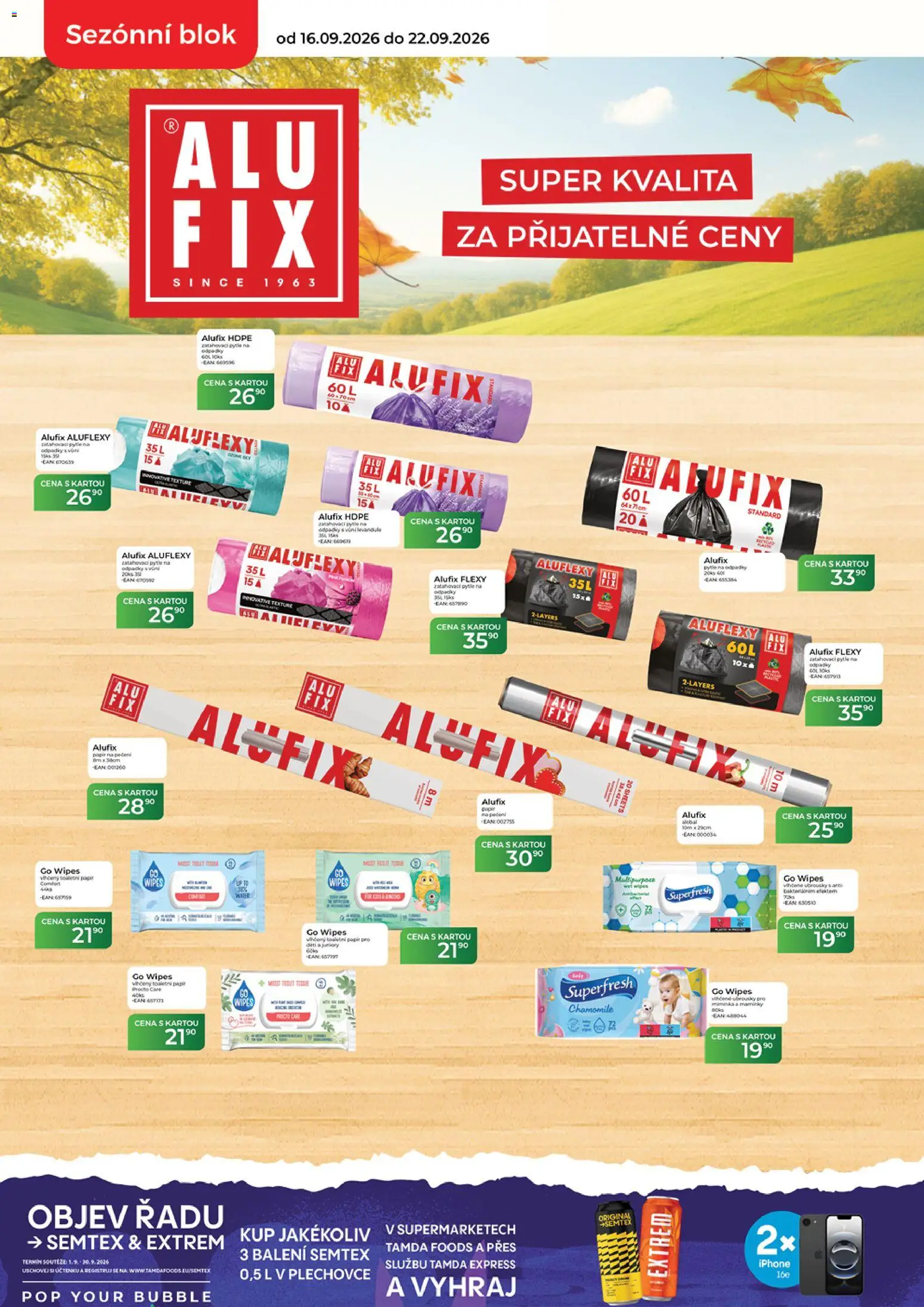Tamda Foods leták od 16.09.2026 | Strana: 6 | Produkty: Iphone, Blok, Semtex
