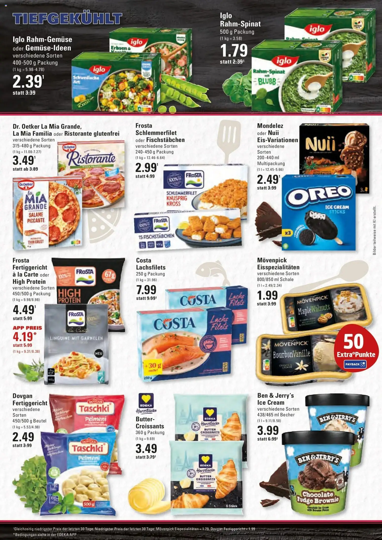 Edeka Prospekt Prisdorf (ab 19.10.2026) » Angebote Online | Seite: 10 | Produkte: Ristorante, Butter, Garnelen, Fischstabchen