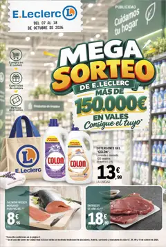 Vista previa E.Leclerc Mega Sorteo válido desde el 07/10/2026