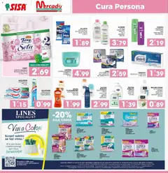 Anteprima del volantino SISA volantino Mercadò I valido a partire dal 15/10/2026 | Pagina: 18 | Prodotti: Pannolini, Detergente, Fazzoletti, Borsone