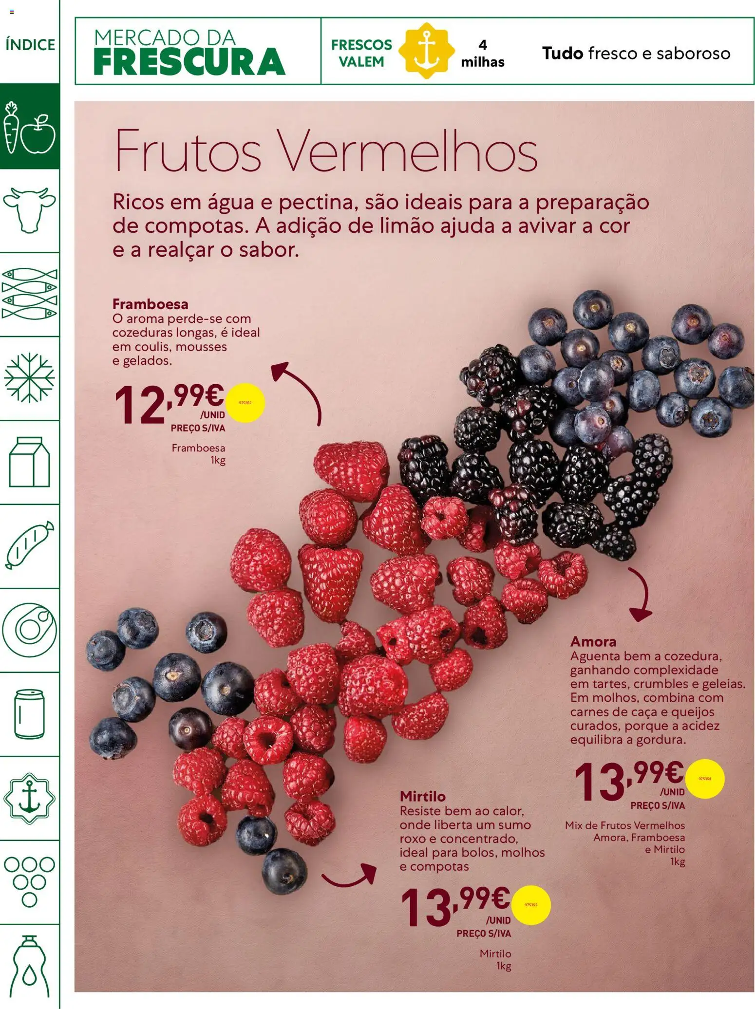 Recheio folheto Horeca │ válido de 27/10/2026 | Página: 2 | Produtos: Agua, Compotas, Molhos, Sumo