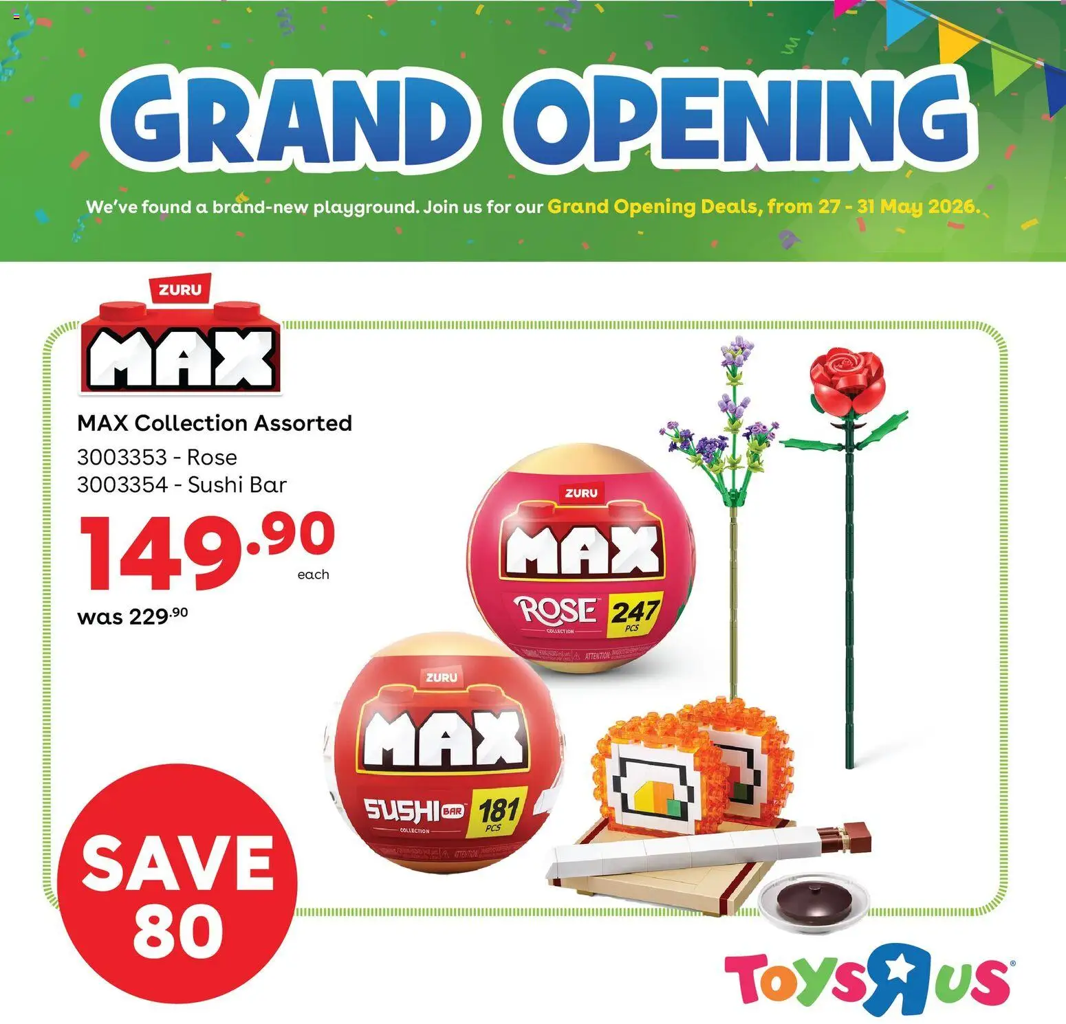 New Toys R Us catalogue – valid from 27.05.2026 | Page: 6 | Products: Toys