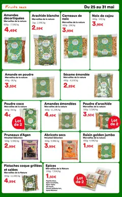 Hmarket - Prévisualisation de Hmarket catalogue valide à partir de 25.05.2026 | Page: 4 | Produits: Tajine, Pruneaux, Abricots, Fruits secs