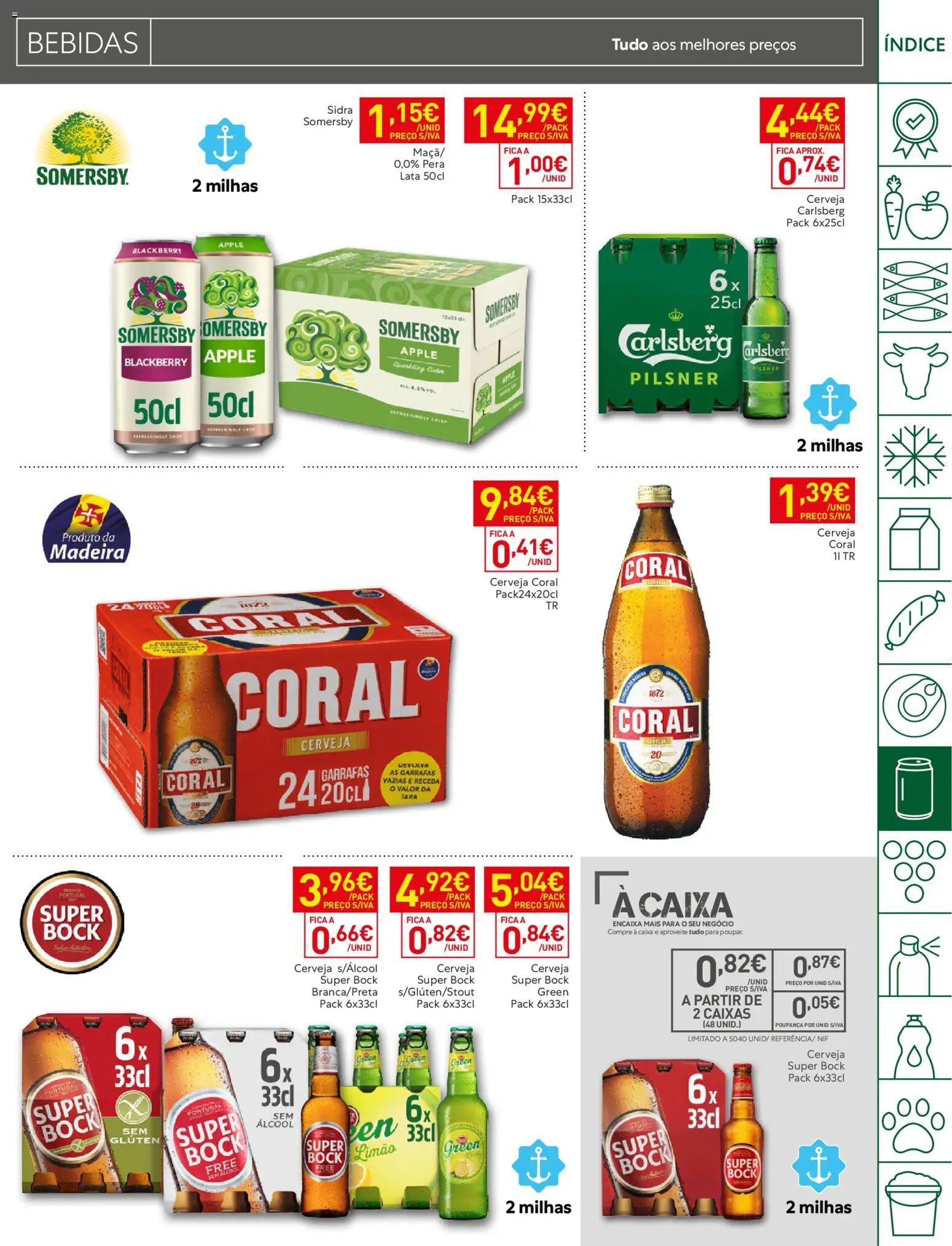 Recheio folheto Madeira │ válido de 13/10/2026 | Página: 25 | Produtos: Sidra, Super bock, Cerveja, Somersby