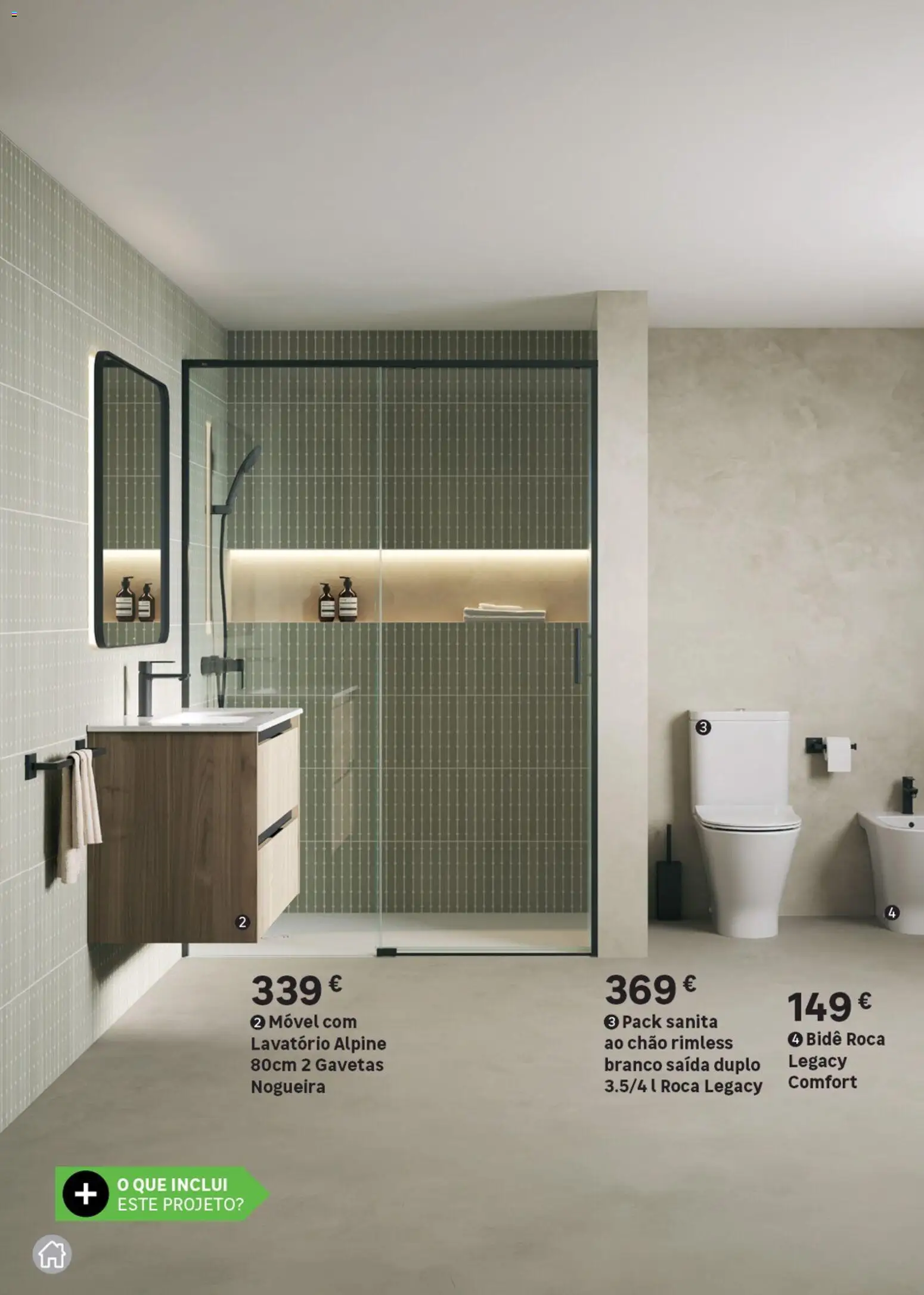 Leroy Merlin Catálogo Casas de Banho │ válido de 28.05.2026 | Página: 10 | Produtos: Lavatório