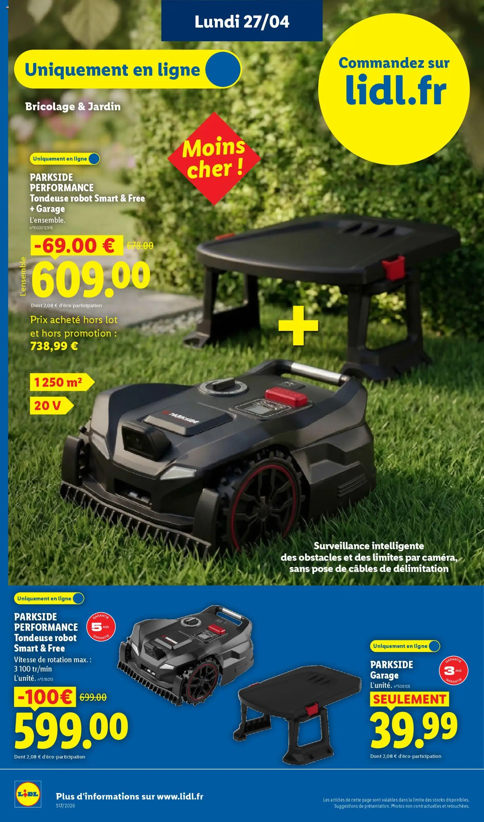 {H1} | Page: 56 | Produits: Robot, Tondeuse