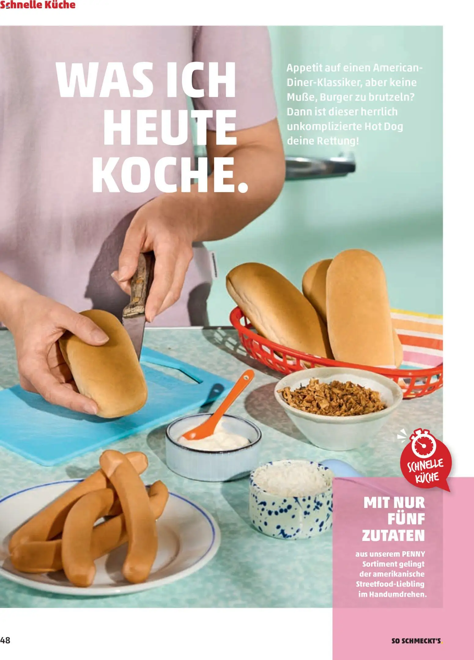 Penny Markt Schmankerl Post gültig ab 31.05.2026 | Seite: 48 | Produkte: Burger, Zutaten