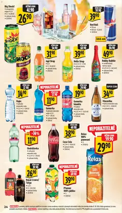 Náhled letáku Radegast Ratar, světlý ležák • 0,5 l od 14.10.2026 | Strana: 36