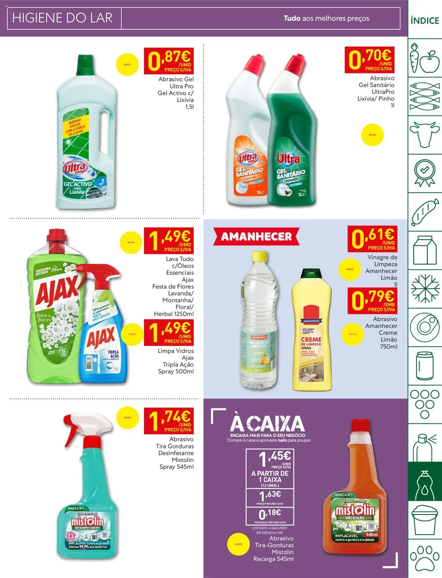 Recheio folheto │ válido de 19.05.2026 | Página: 49 | Produtos: Vinagre, Flores, Caixa, Creme